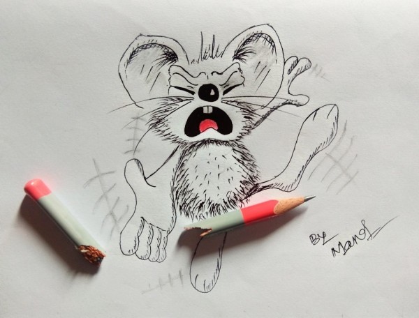 Great Pencil Sketch Art By Manoj Kumar Naik - DesiPainters.com