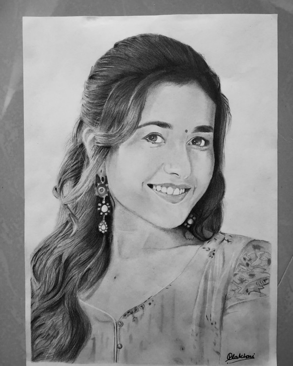 Wonderful Pencil Sketch Of Raashi Khanna - DesiPainters.com