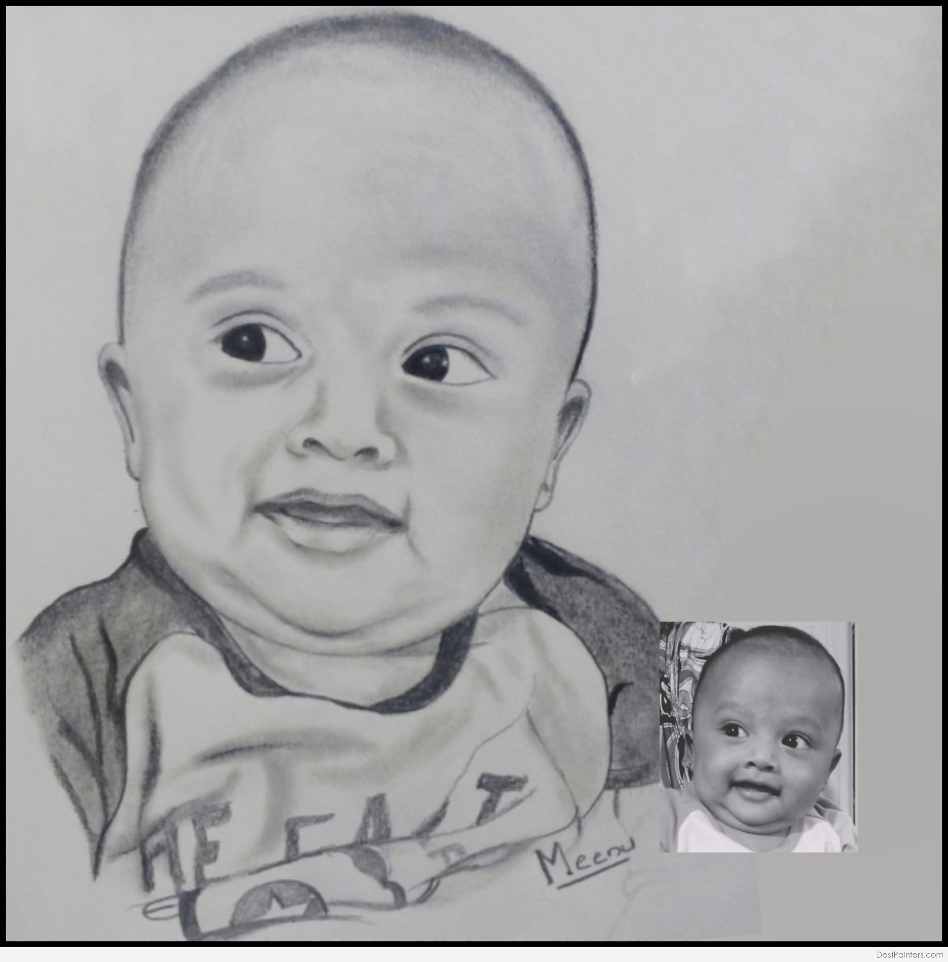 Easy Baby Pencil Drawing Online, Save 44% | jlcatj.gob.mx
