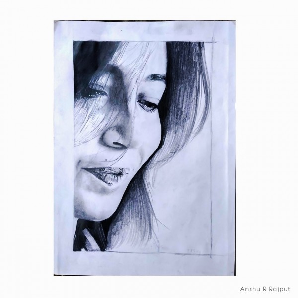 Wonderful Pencil Sketch Art By Anshu R Rajput - DesiPainters.com