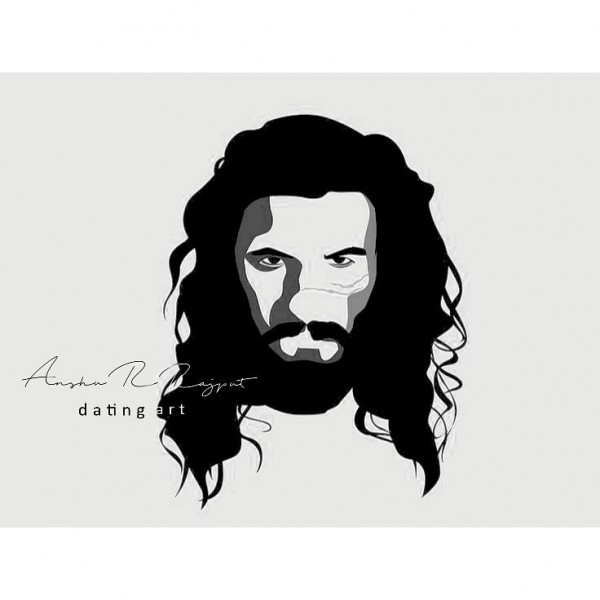 Brilliant Oi Painting Of Ranveer Singh As Aalaudin Khilji - DesiPainters.com