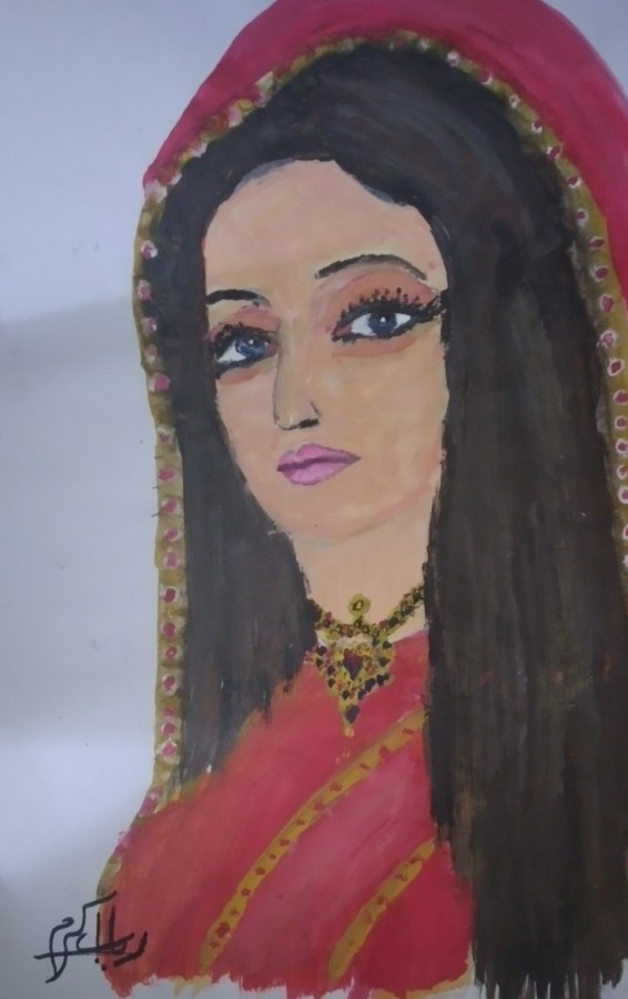 Khubsurti aankhon me - DesiPainters.com