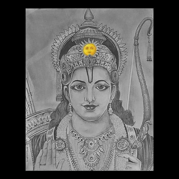 Maryada Puroshottam Shri Ram | Spider8019 - DesiPainters.com