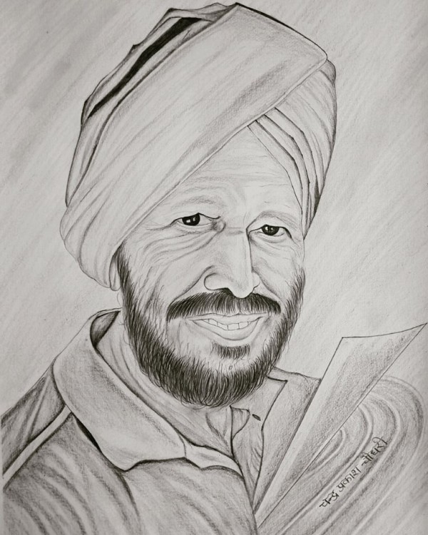 Milkha Singh - DesiPainters.com