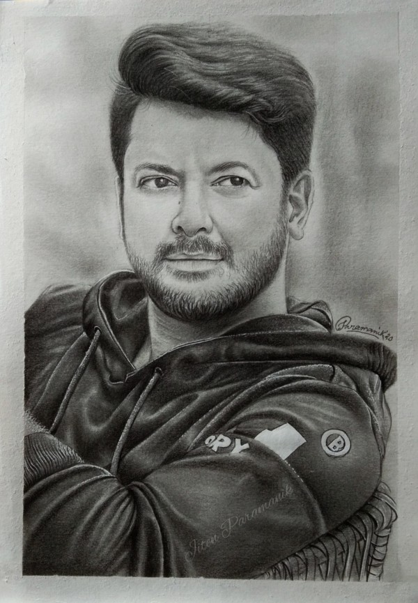 Jishu sen gupta art by Jiten Paramanik - DesiPainters.com