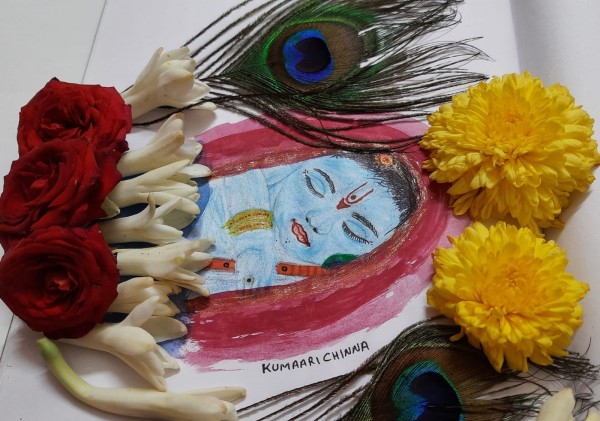 Baby krishna - DesiPainters.com