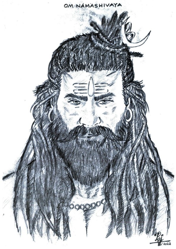 Lord Shiva - DesiPainters.com