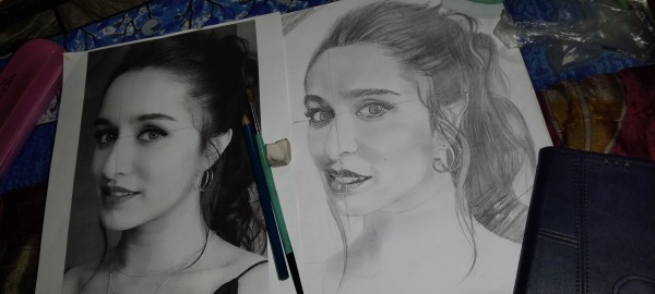 Shraddha Kapoor portrait photo - DesiPainters.com