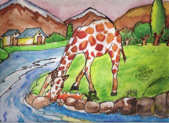 Giraff - DesiPainters.com