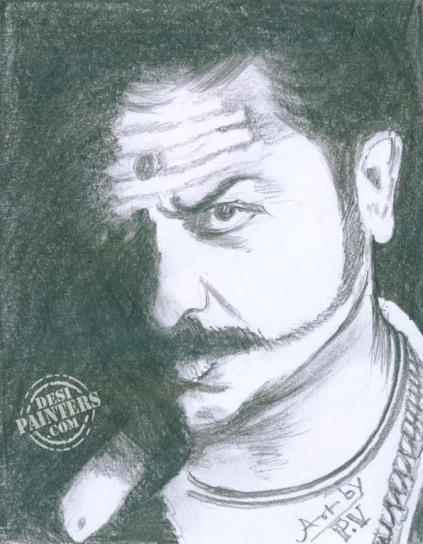 Kamal Haasan - DesiPainters.com