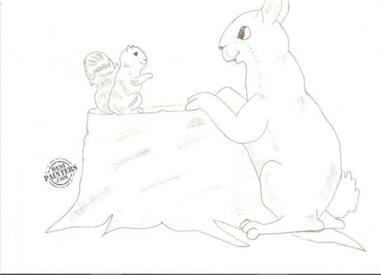 Rabbit & Squirrel