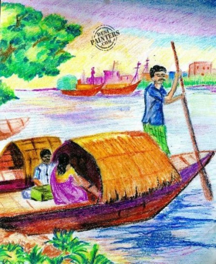 Aao Boating ka mazaa lein - DesiPainters.com
