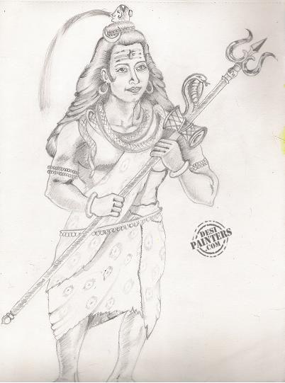 Lord Shiva - DesiPainters.com