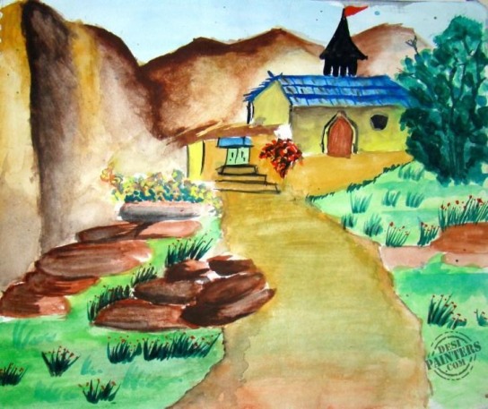 Beautiful landscape - DesiPainters.com