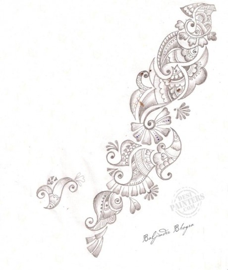 Mehndi Design Sample