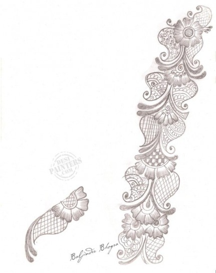 Mehndi Design Sample