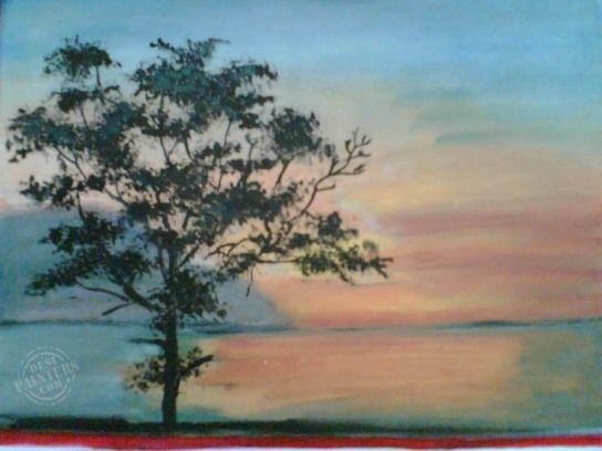 Sunset - DesiPainters.com