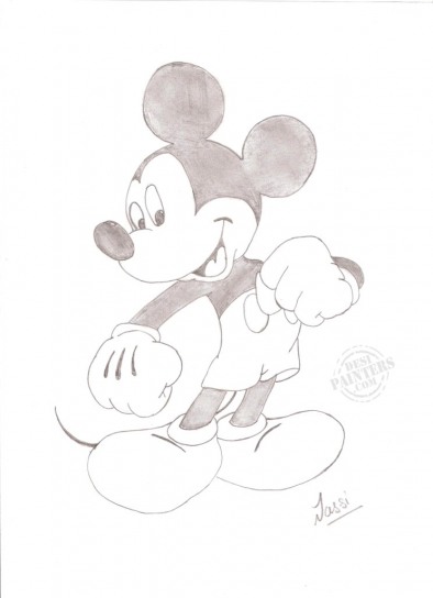 Mickey Mouse - DesiPainters.com