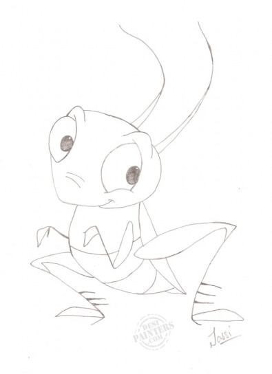 Grasshopper - DesiPainters.com