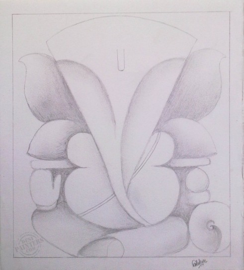 Ganpati Bappa Morya - DesiPainters.com