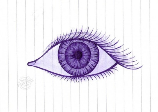 Beautiful Eye - DesiPainters.com