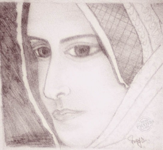 Beautiful Girl - DesiPainters.com