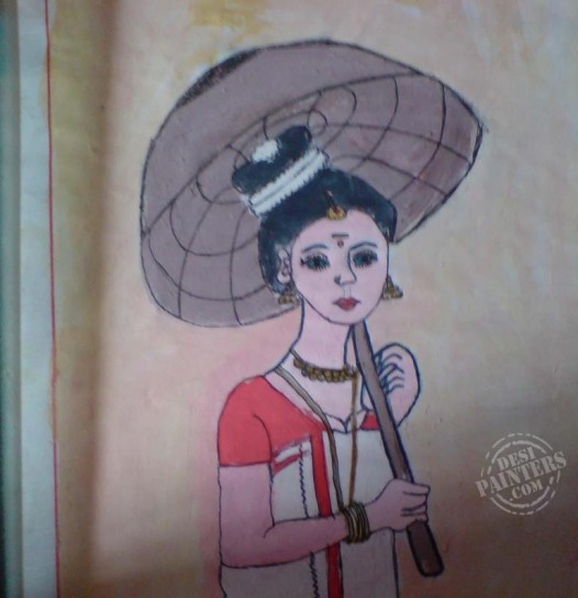 South Indian Women - DesiPainters.com