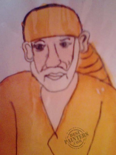 sai baba - DesiPainters.com