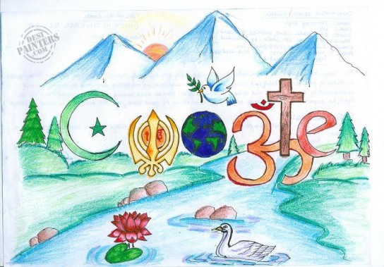 Doodle for Google - DesiPainters.com