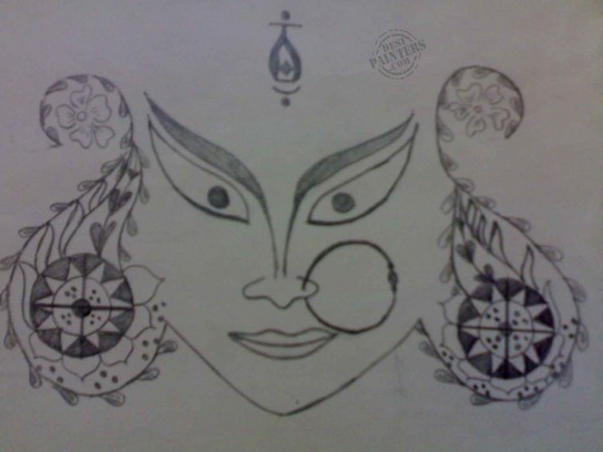 Durga - DesiPainters.com