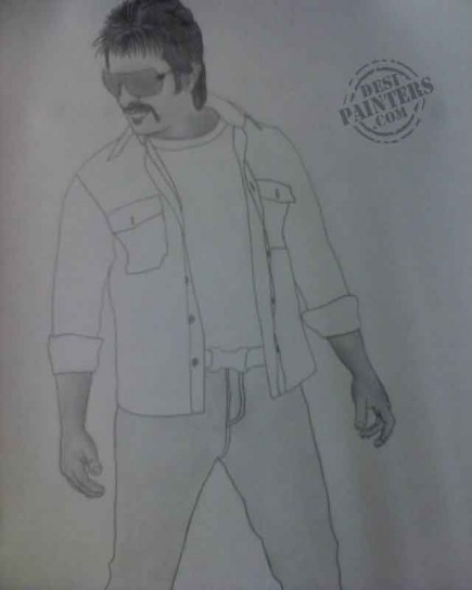 Saif Pencil Sketch