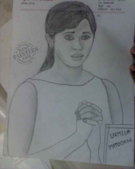 Urmila Pencil Sketch