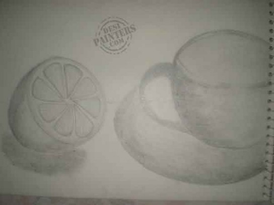 Lemon And Tea Cup