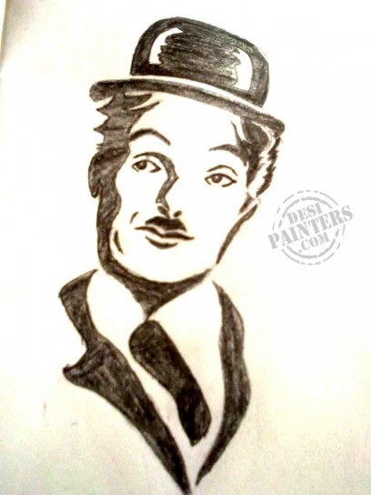 Mr.Chaplin - DesiPainters.com
