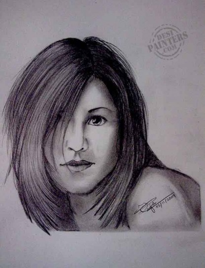 Jennifer Aniston - DesiPainters.com