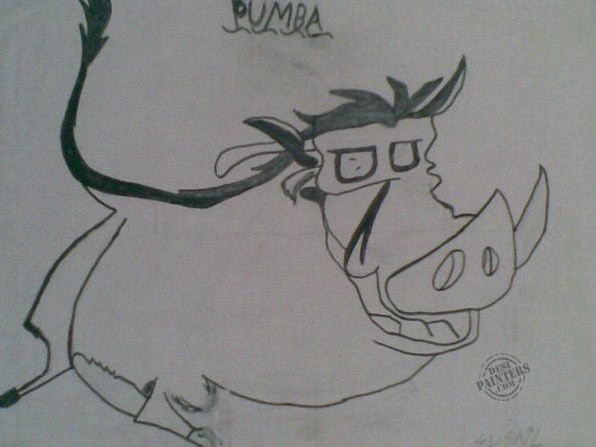 How To Draw Timon And Pumbaa // Timon And Pumbaa Drawing // Cartoon Drawing  // Pencil Drawing - YouTube