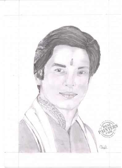 Shahid From Vivah - DesiPainters.com