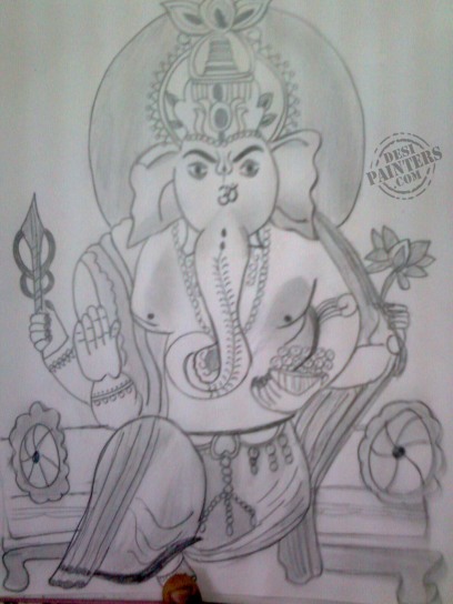 Ganpati - DesiPainters.com