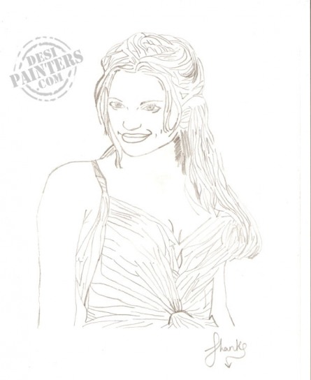 Angelina Jolie - DesiPainters.com