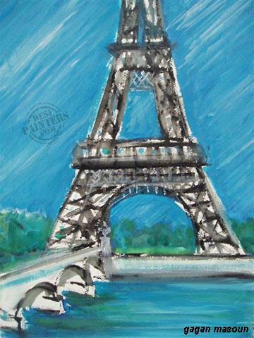 Eiffel Tower - DesiPainters.com