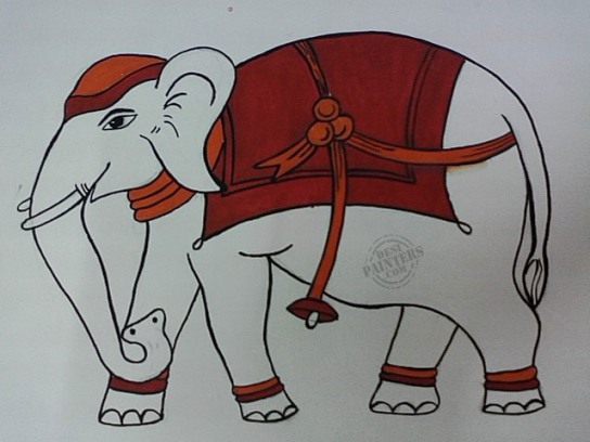 Royal Elephant - DesiPainters.com
