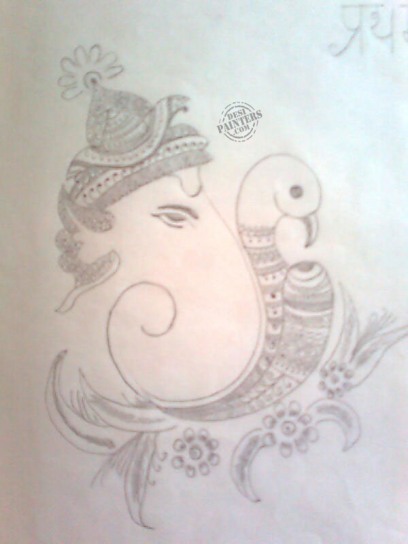 Lord Ganesha - DesiPainters.com