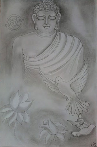 Lord Buddha - DesiPainters.com