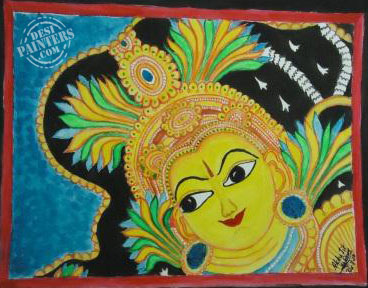 Mural Of Durga