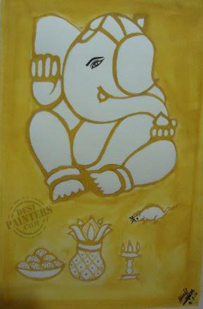 Vinayaka - DesiPainters.com