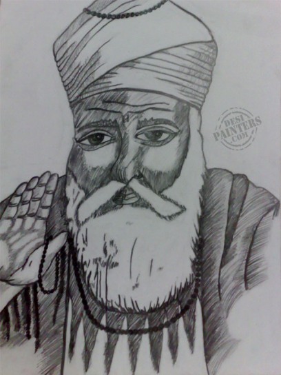 Guru Nanak Dev Ji - DesiPainters.com