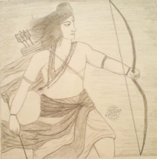 Lord Ram - DesiPainters.com