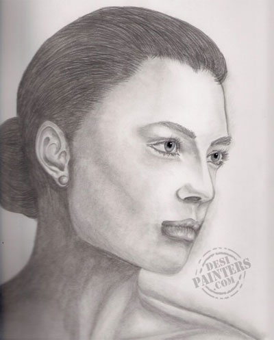 Lady - DesiPainters.com