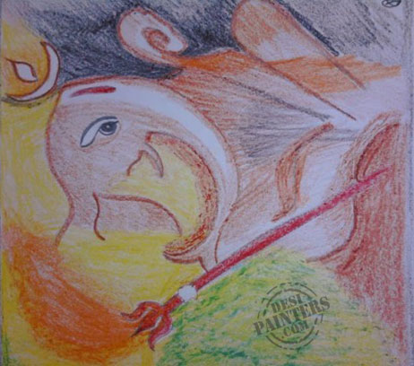 Lord Ganesh - DesiPainters.com