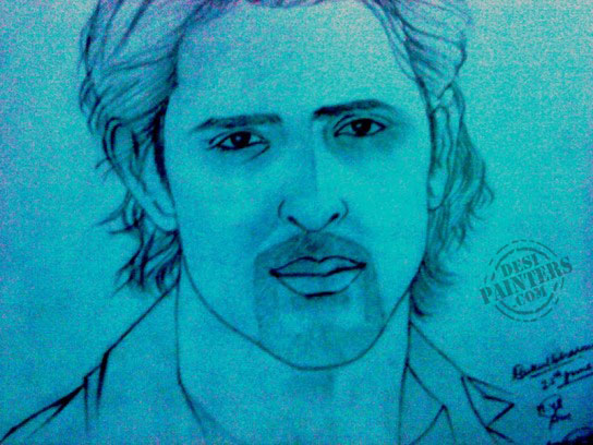 Hrithik Roshan - DesiPainters.com